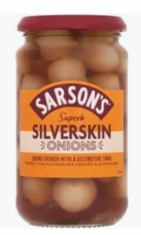Sarson's Silverskin Onions 460g