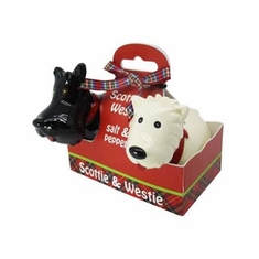 Scottie and Westie Salt & Pepper Shaker Set