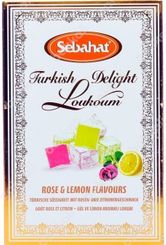 Sebahat Rose & Lemon Turkish Delight 200g 