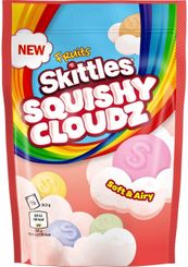 Skittles Squishy Cloudz Fruit Sweets Pouch Bag 94g 