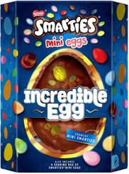 Smarties Giant Inclusion Egg 380g - Easter 2026 BD