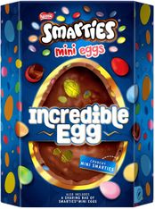 Smarties Giant Inclusion Egg 380g - Easter 2026 BD