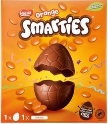Orange Smarties Large Egg 188g - Easter 2026 bd