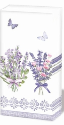 Sniffs Lovely Lavender, White Hankie - Coming Soon