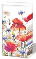 Sniffs Poppies & Cornflowers Hankie - Coming Soon Sniffs Poppies & Cornflowers Hankie - Coming Soon