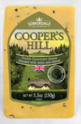 Somerdale Cooper's Hill - Double Gloucester with Chive and Onion