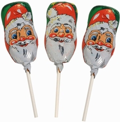 Storz Milk Chocolate Assorted Santa Lolly 14.75g- Coming Christmas 2026 BD