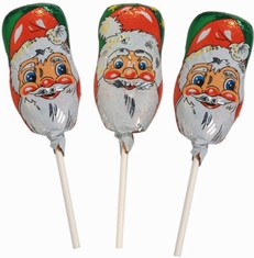Storz Milk Chocolate Assorted Santa Lolly 14.75g- Coming Christmas 2026 BD