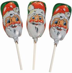 Storz Milk Chocolate Assorted Santa Lolly 14.75g
