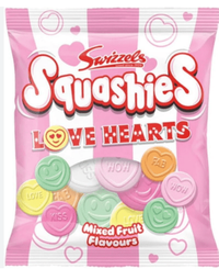 Swizzels Squashies Love Hearts Bag - 2 In Stock