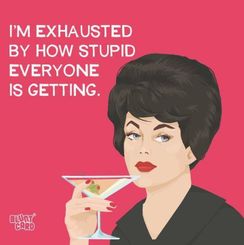I'm Exhausted Cocktail Napkins  - Coming Soon