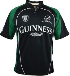 Guinness Black And Green Performance Rugby Shirt -- Coming Soon--