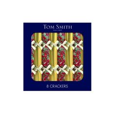 Tom Smith Cracker Gold & Red with Ivy 8pk - Coming Christmas 2026 BD