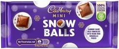 Cadbury Mini Snowballs Bar 350g - Coming Christmas 2026 BD