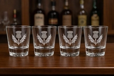 Thistle  Premium Rocks Glasses with Box 4pk - Coming Christmas 2026 GWG