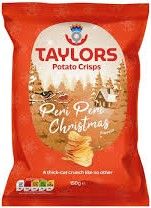 Taylors Peri Peri Christmas Crisps 150g - Coming Christmas 2025 RI