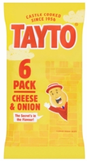 Tayto NI Cheese & Onion 6pk Tayto NI Cheese & Onion 6pk