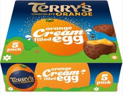 Terry's Chocolate Orange Cream Egg 5pk - 170g