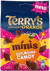 Terry's Chocolate Orange Exploding Candy Pouch 125g - Coming Christmas 2026