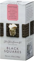 The Fine Cheese Co. Black Squares 140g - BB Oct 19th