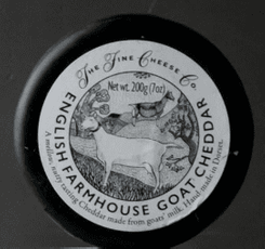 The Fine Cheese Co. English Farmhouse Goat Cheddar 200g-Sold Out