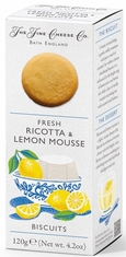 The Fine Cheese Co. Fresh Ricotta & Lemon Mousse Biscuits 120g - Coming Soon