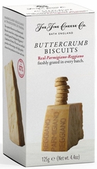The Fine Cheese Co Parmigiano-Reggiano Buttercrumb Biscuits 125g - Coming Christmas 2026 WBC