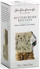 The Fine Cheese Co Roquefort Buttercrumb Biscuits 125g- Coming Christmas 2026 WBC