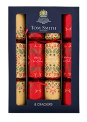 Tom Smith Christmas Wishes Kraft Crackers 8ct