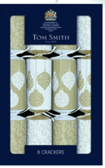 Tom Smith Gold Ornaments Crackers 8ct - Sold Out