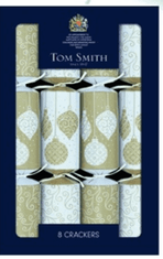 Tom Smith Gold Ornaments Crackers 8ct - Sold Out Tom Smith Gold Ornaments Crackers 8ct - Sold Out