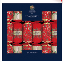 Tom Smith Timeless Merry Christmas Crackers 6ct-1 In Stock