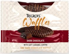 Tregroes Dark Chocolate Waffle 45g Tregroes Dark Chocolate Waffle 45g