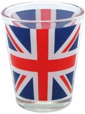 Union Jack Shot Glass