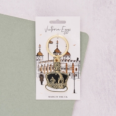 Victoria Eggs Crown Keyring - Coming Soon 
