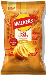Walkers Hot Honey Crisps 6 x 25g - Coming Christmas 2026 LLB