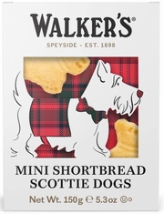 Walkers Shortbread 3-D Scottie Dog Carton 150g - Coming Christmas 2026 PN BD