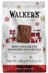 Walkers Shortbread Mini Chocolate Shortbread Parcels Pouch- Coming Christmas 2026 BD