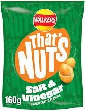 Walkers That's Nuts Salt and Vinegar - 2 in Stock