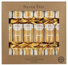 Walpert ECO Gold Nutcracker Crackers 6ct Walpert ECO Gold Nutcracker Crackers 6ct