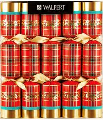 Walpert Tartan & Gold Leaves 10pk - Coming Christmas 2025