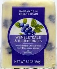 Wensleydale with Blueberry 5.3oz - Sold Out Wensleydale with Blueberry 5.3oz - Sold Out