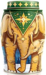 Williamson English Breakfast Golden Star Elephant Tin 40ct - Coming Christmas 2025 RI