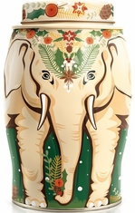 Williamson Winter Garland Christmas Blend Elephant Tin 40ct - 3 in Stock