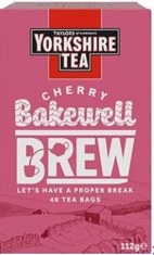 Yorkshire Cherry Bakewell Brew 40ct Bags - 1 in Stock