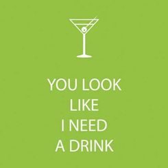 You Look Cocktail Napkins