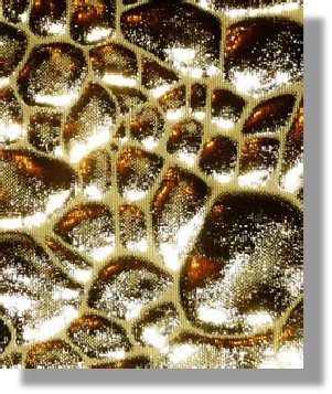Metallic Pebble Stretch