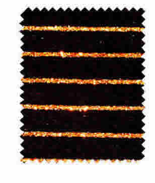 Metallic Pinstripe Stretch