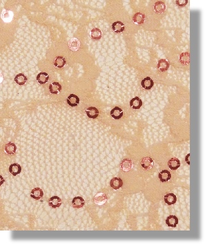 Micro Sequin Stretch Lace     