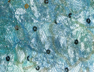 Puckered Sequin Metallic 